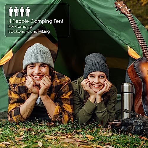Camping Dome Tent | Waterproof | 4 Person