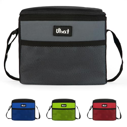 Uhat Adult Dual Compartment Cool Bag - 5L (Grey)
