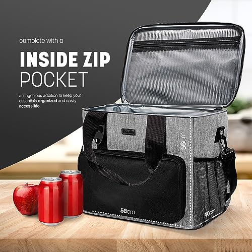 Insulated Cooler Bag - Waterproof & Large Capacity