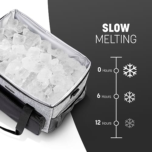 Insulated Cooler Bag - Waterproof & Large Capacity