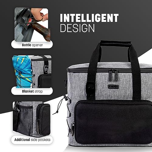 Insulated Cooler Bag - Waterproof & Large Capacity