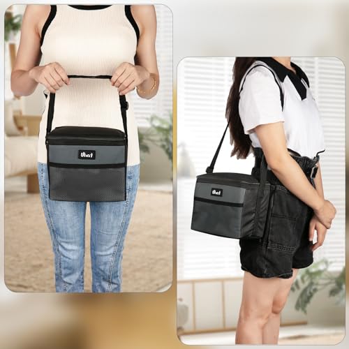 Uhat Adult Dual Compartment Cool Bag - 5L (Grey)