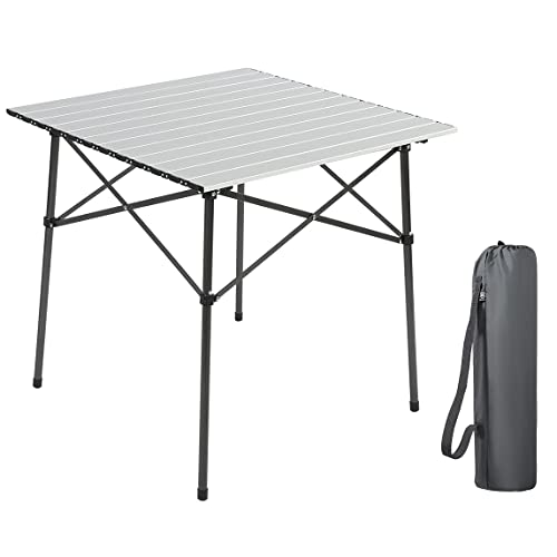 Folding Aluminium Camping Table - Compact, Portable & Sturdy