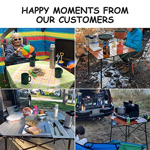 Folding Aluminium Camping Table - Compact, Portable & Sturdy