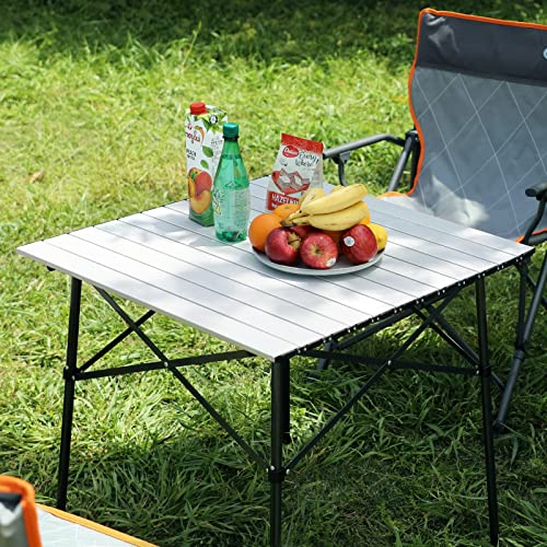 Folding Aluminium Camping Table - Compact, Portable & Sturdy