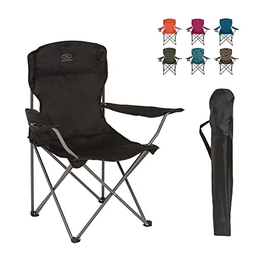 Compact Lightweight Camping Chair - Durable Steel Frame