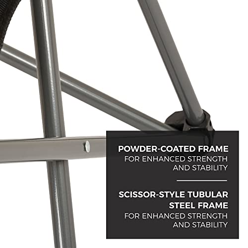 Compact Lightweight Camping Chair - Durable Steel Frame