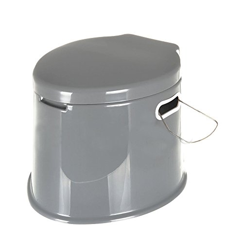 Large Portable Compact Toilet for Camping and Hiking