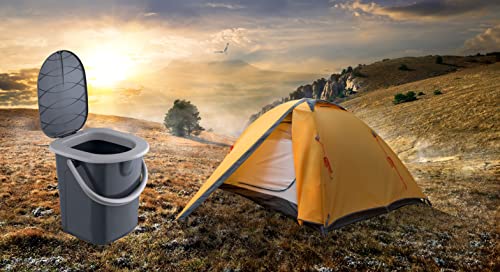 BranQ Portable Camping Toilet - Eco-Friendly & Lightweight