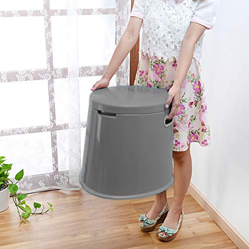 Large Portable Compact Toilet for Camping and Hiking