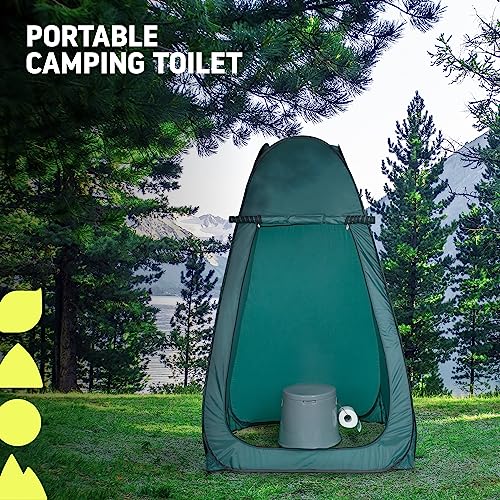 Hillington 5L Portable Camping Toilet - Compact and Lightweight