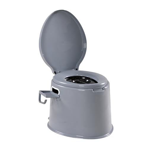 Portable 5L Camping Toilet - 3 Colors