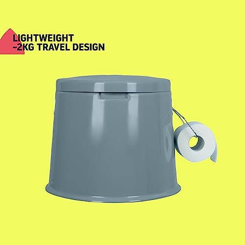 Hillington 5L Portable Camping Toilet - Compact and Lightweight