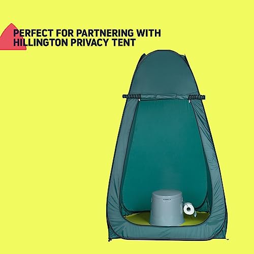 Hillington 5L Portable Camping Toilet - Compact and Lightweight