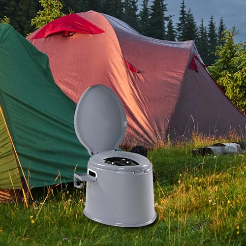 Portable 5L Camping Toilet - 3 Colors