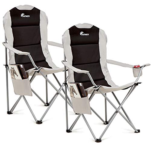Set of 2 Lightweight Camping Chairs