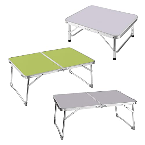 Qimu Green Aluminium Camping Table, Portable Lightweight