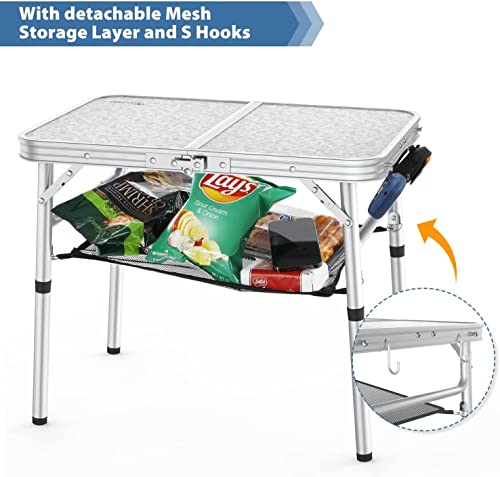 Adjustable Portable Camping Table - Lightweight and Compact