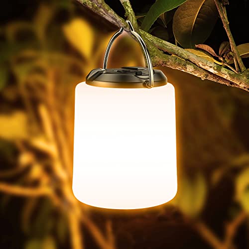 Rechargeable Camping Lantern - 3000K Warm Light, Adjustable