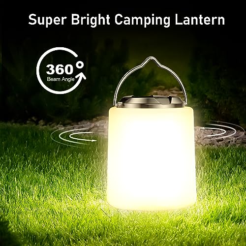 Rechargeable Camping Lantern - 3000K Warm Light, Adjustable