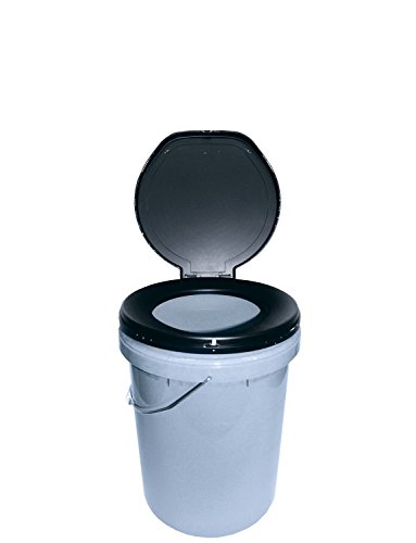 Portable Bucket-Style Toilet for Camping and Hiking
