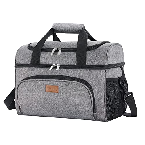 Lifewit Insulated Soft Cooler Bag - Grey