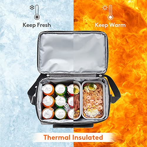Lifewit Insulated Soft Cooler Bag - Grey