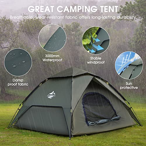 Ultralight Double Layer Dome Tent for Camping and Hiking