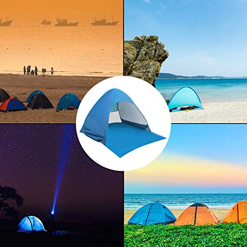 Portable Pop-up Beach Tent with UPF 50+ Sun Protection