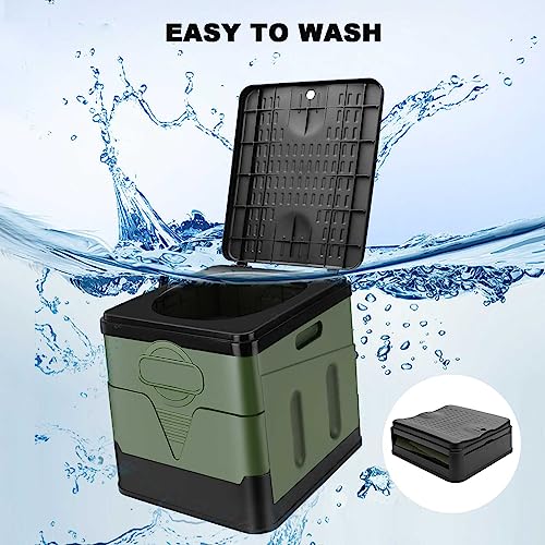 Foldable Camping Toilet - Mobile, Dry Separation, Adult