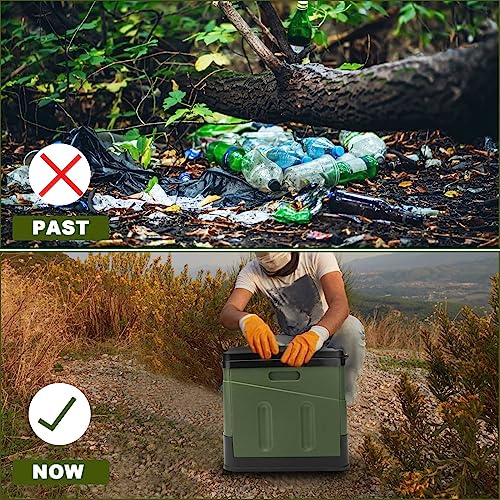 Foldable Camping Toilet - Mobile, Dry Separation, Adult