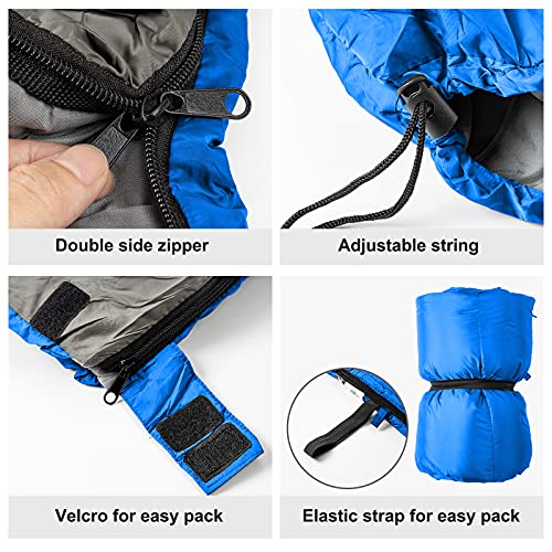Night Cat Camping Sleeping Bag - 3 Season Lightweight