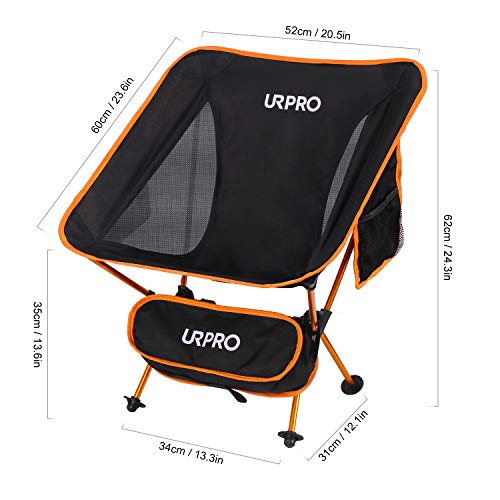 URPRO Ultralight Portable Folding Outdoor Camping Chair