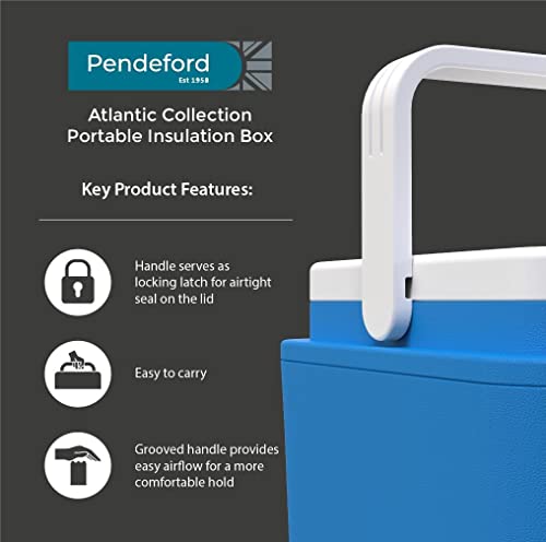 10L Insulated Food Cooler Box with Lift & Lock Lid