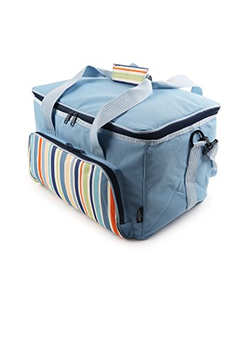 30L Foldable Cooler Bag - Lightweight Insulated Beach Bag