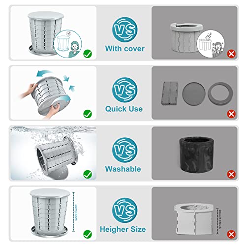 Portable Camping Toilet for Outdoor Adventures