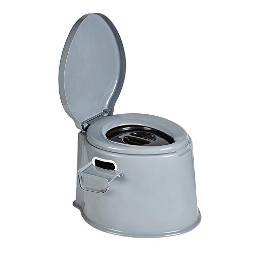 ZENO Portable Camping Toilet - Large & Lightweight