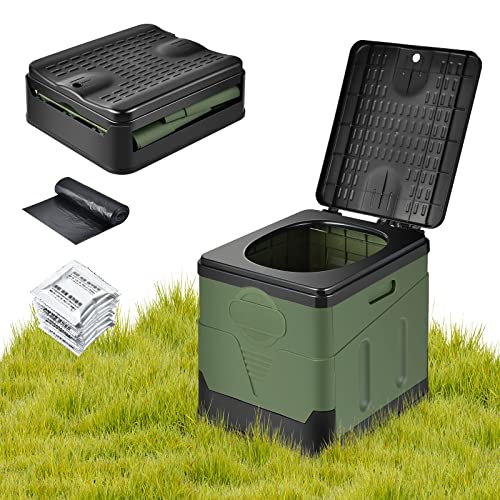 Foldable Camping Toilet, Portable Travel Potty