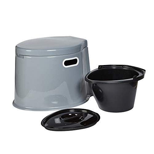 ZENO Portable Camping Toilet - Large & Lightweight