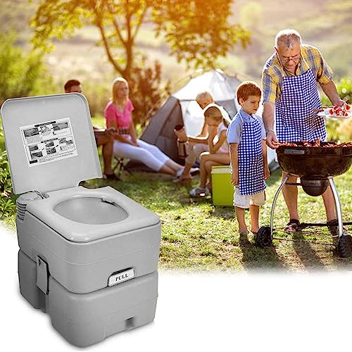Dripex 20L Removable Handle Portable Camping Toilet