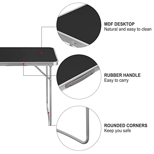 Portable Folding Camping Table for Outdoor Activities