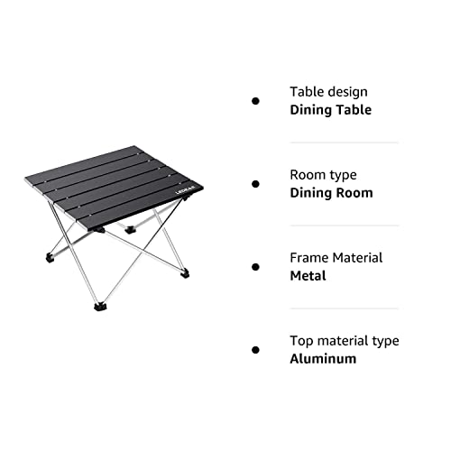 Portable Aluminum Camping Table for Outdoor Activities