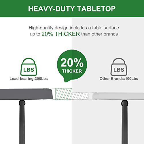 Rainberg 6ft Folding Picnic Camping Outdoor Table (Grey)
