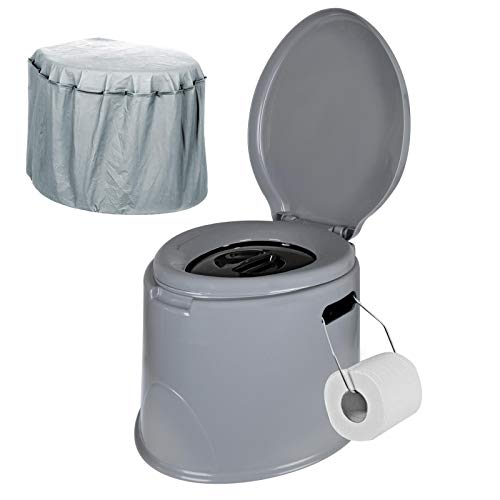 ASAB Adult Size Portable Camping Toilet 5L