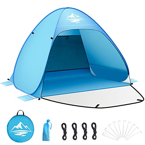 Pop Up Beach Tent, Lightweight & UV 50+ Protection