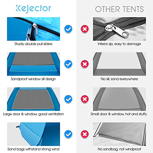 Pop Up Beach Tent, Lightweight & UV 50+ Protection