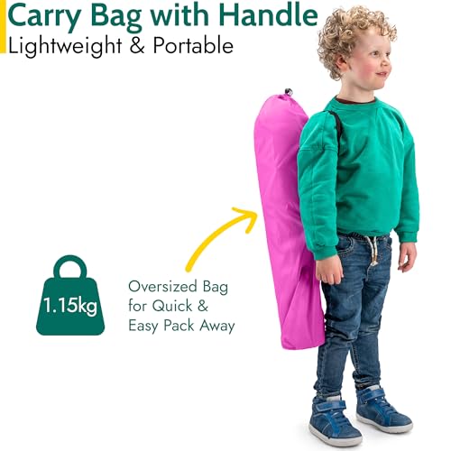Pink Kids Camping Chair: Lightweight and Foldable