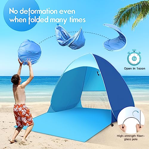 Zenoplige Pop Up Tent: Lightweight Beach Sun Shelter