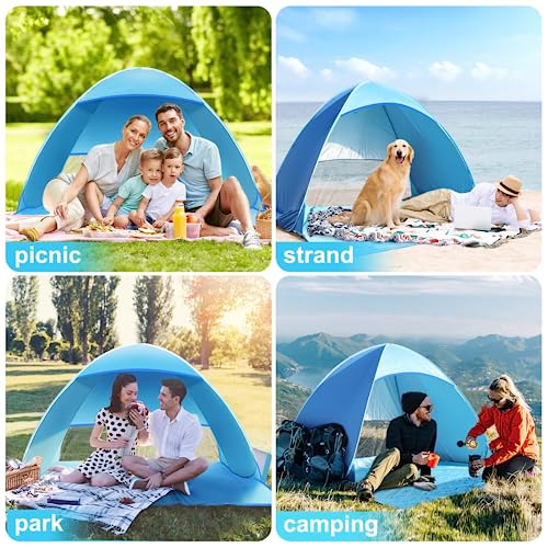 Zenoplige Pop Up Tent: Lightweight Beach Sun Shelter