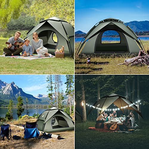 Mimajor 2-3 Person Double Layer Camping Tent